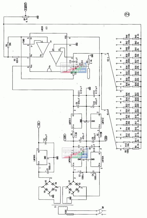 ŴLM358Ƶźŷ·ͼLM358 Low-frequency signal generator